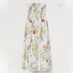 H&M Smocked Floral Dress